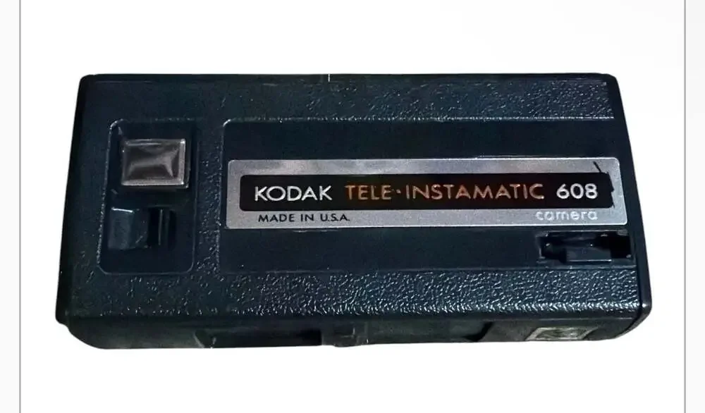 Vintage Kodak Tele-Instamatic 608 Pocket 110 Film Camera